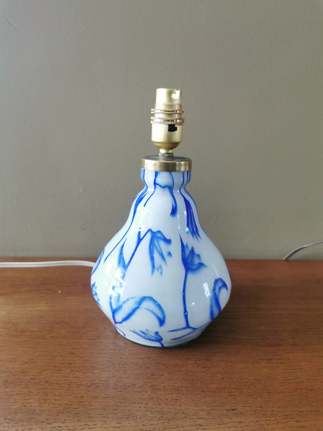 Vintage Murano glass lamp base