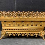 Flower pot. Solid bronze.