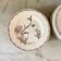 Dessert plate in Lunéville earthenware, Marguerite model.