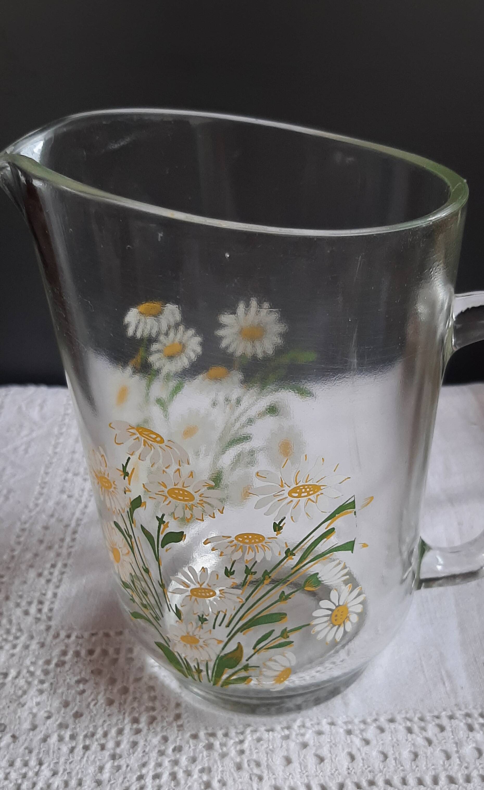Carafe marguerites