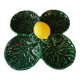 Vintage Vallauris “lemon” Barbotine dish