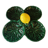 Vintage Vallauris “lemon” Barbotine dish