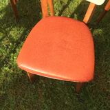 Chaises de couleur années 50