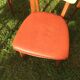 50s colored chairs