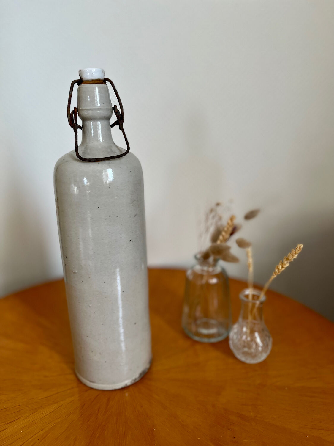 Vintage stoneware bottle