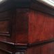 Large mahogany chest of drawers with 8 drawers from the Napoleonic III period.