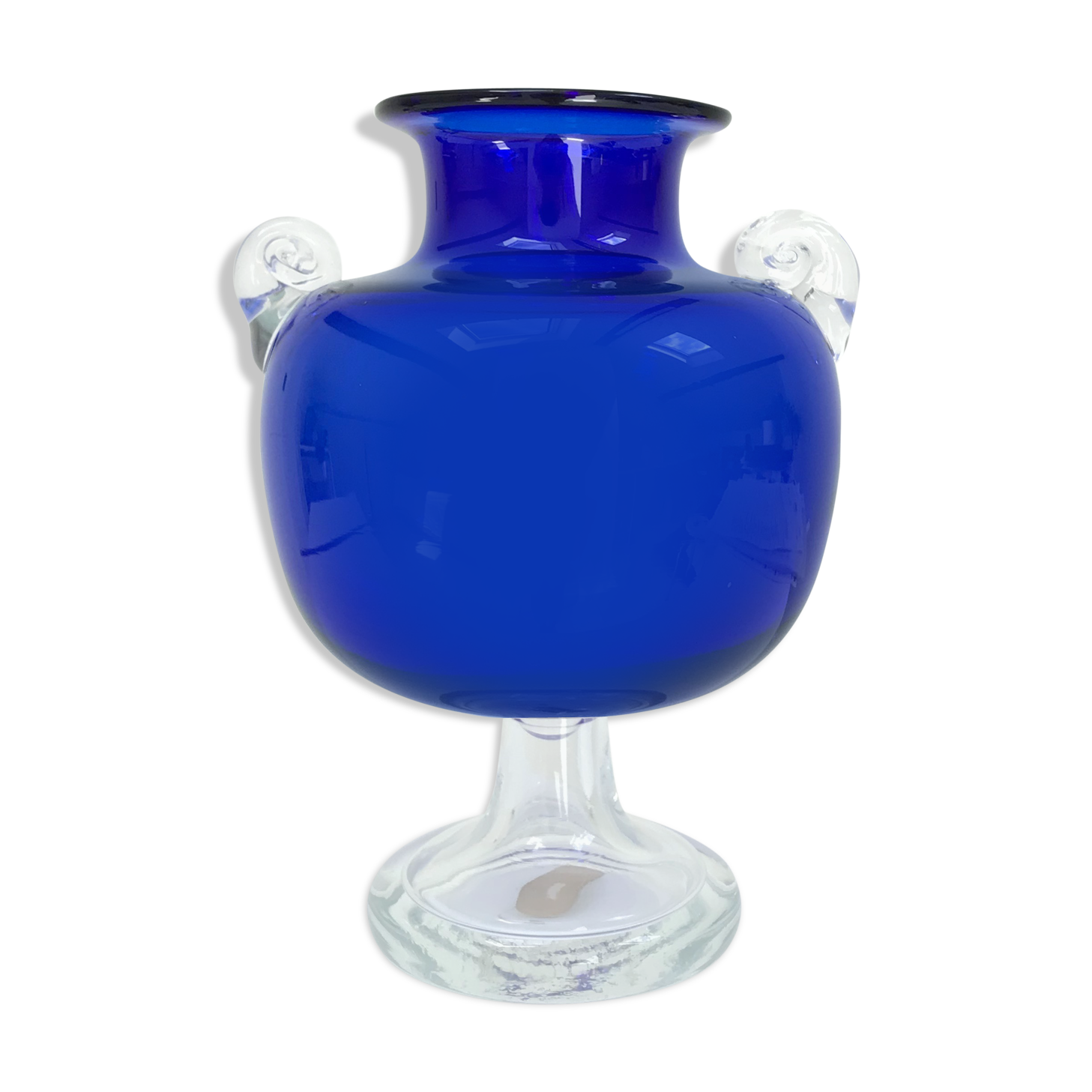 Italian murano glass vase