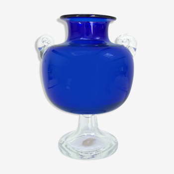 Italian murano glass vase