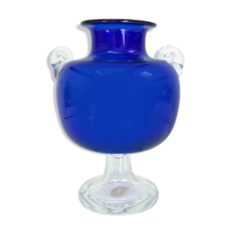 Vase Italien en verre de Murano