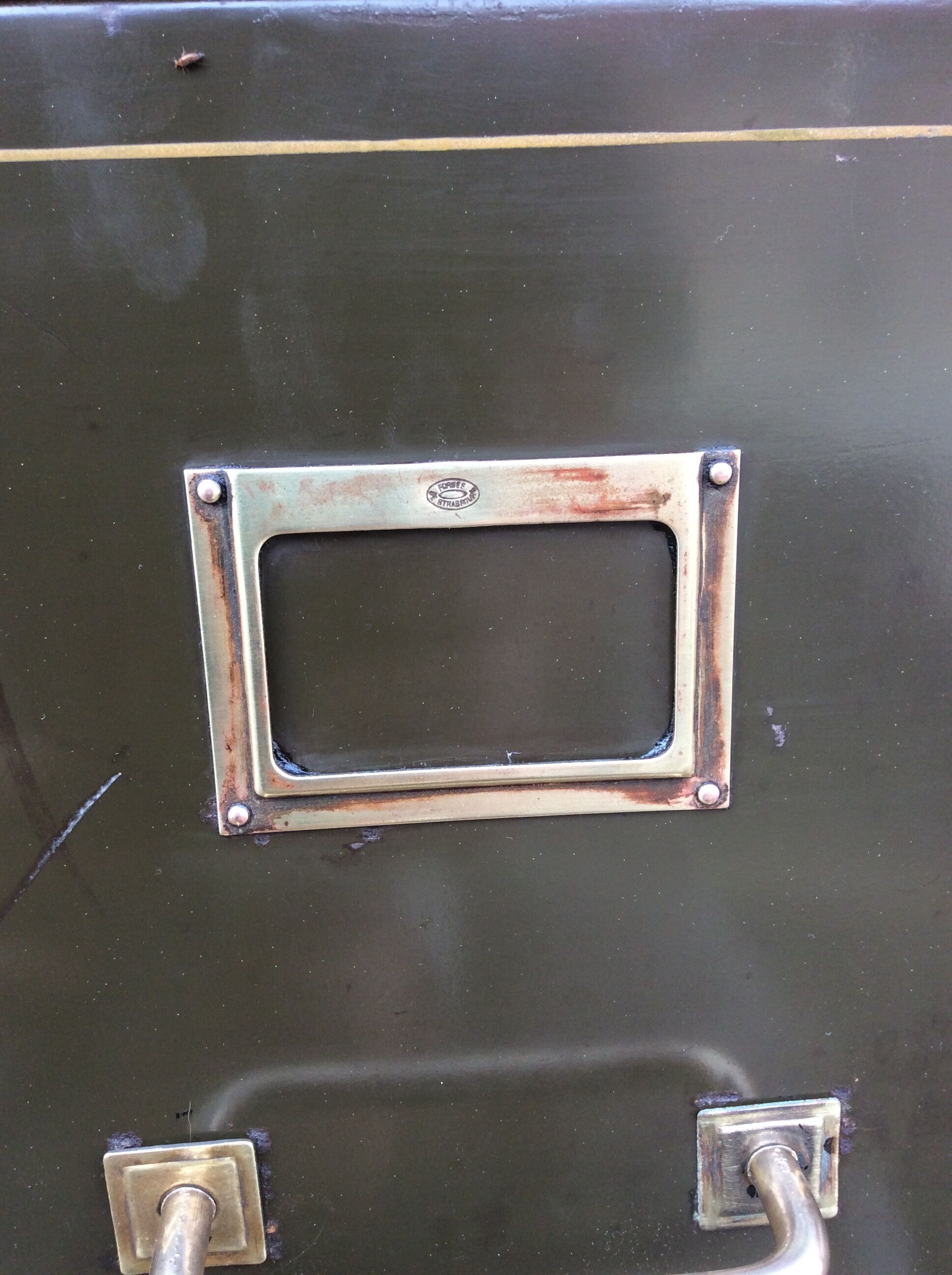 Strafor metal binder 1940