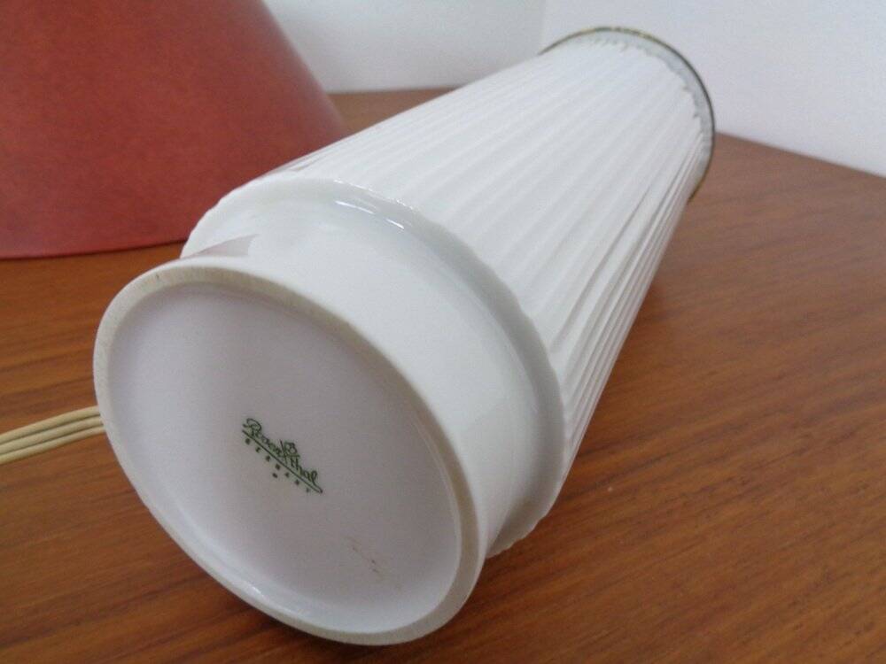 Porcelain table lamp from Rosenthal, Germany, 1960s.