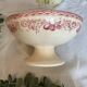 Vintage footed fruit bowl