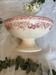 Vintage footed fruit bowl