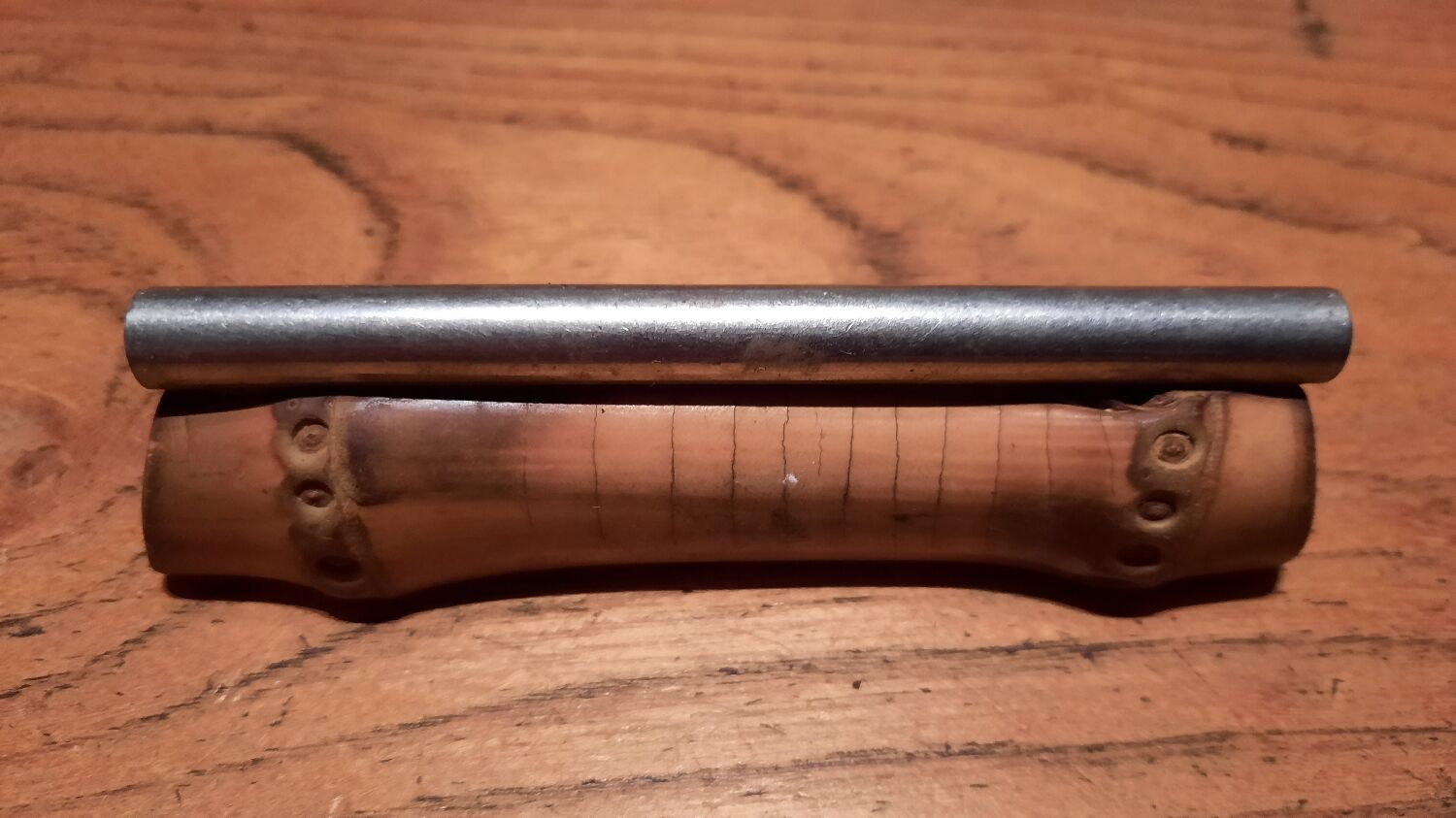 6 knife doors in bamboo and metal