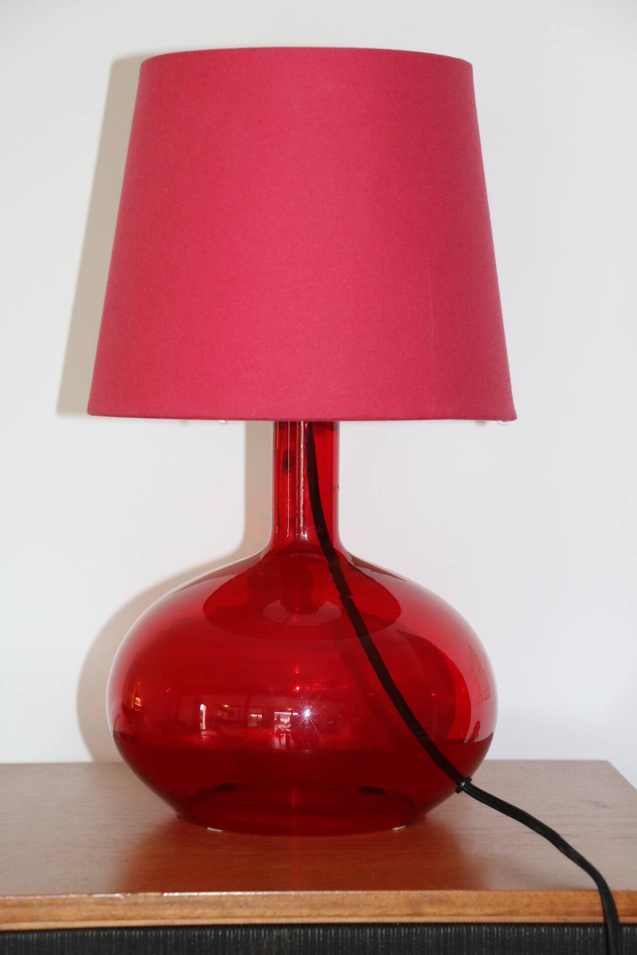 Anne Nilsson glass lamp