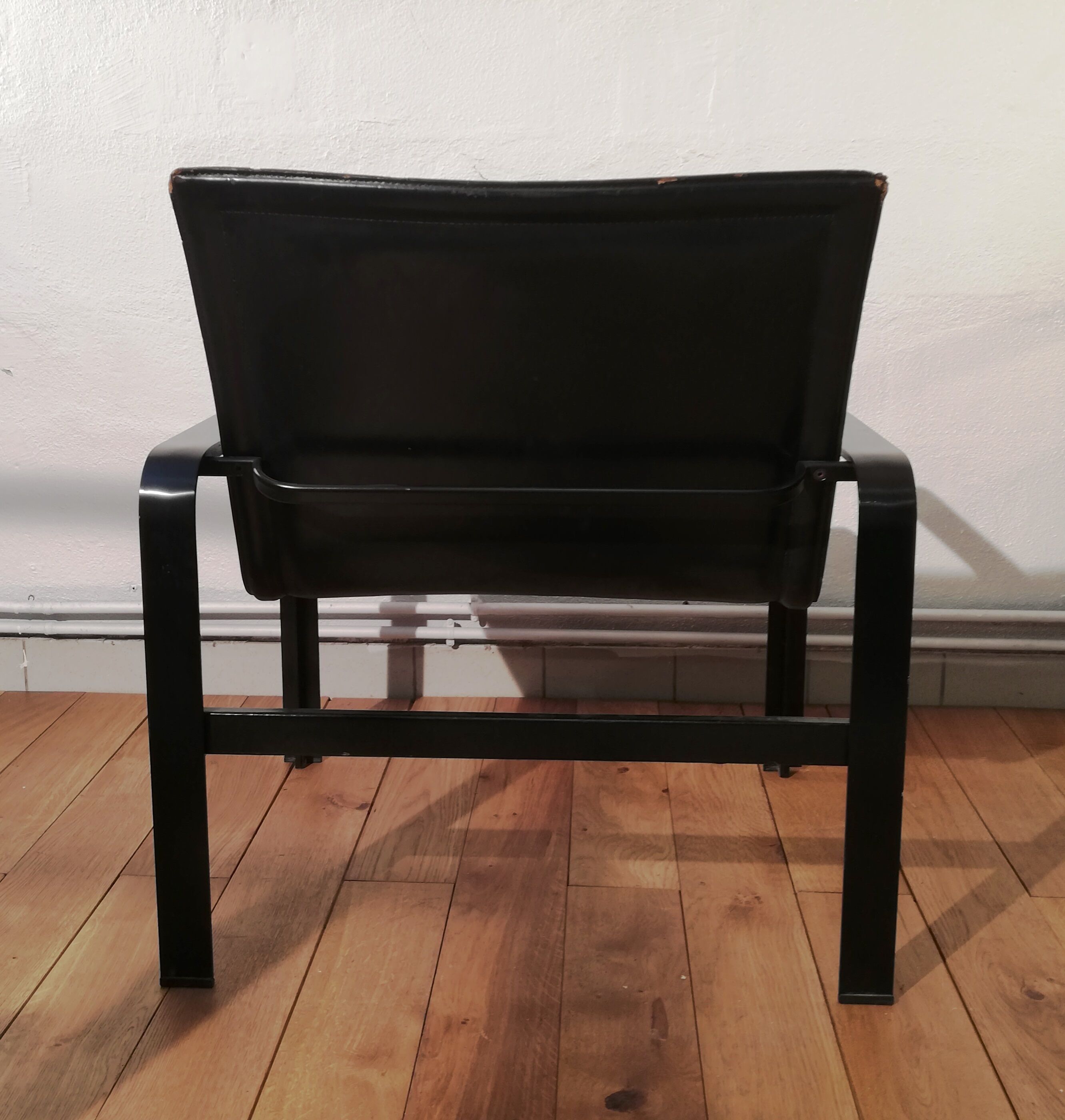 Vintage leather armchair