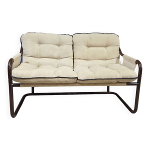 Banc 2 places tubulaire