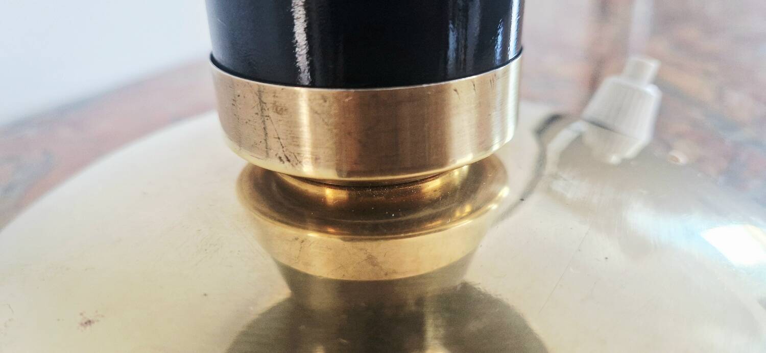 JUMO 350 Grand Luxe lamp - Brass and plexiglass - 1960s