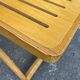 Lot 3 folding chairs vintage wood design