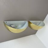 Set of 2 Brass Sciolari Style Wall Light Sconces Bankamp Leuchten, Germany, 1980