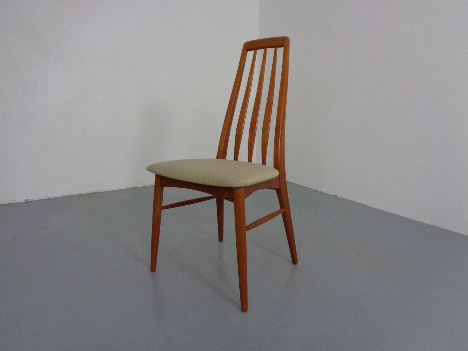Danish Eva Teak Dining Chair by Niels Koefoed for Koefoeds Hornslet Møbelfabrik, 1960s