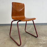 Lot 4 chairs Galvanitas S23, 60s, Holland
