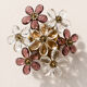 Murano flower wall sconces