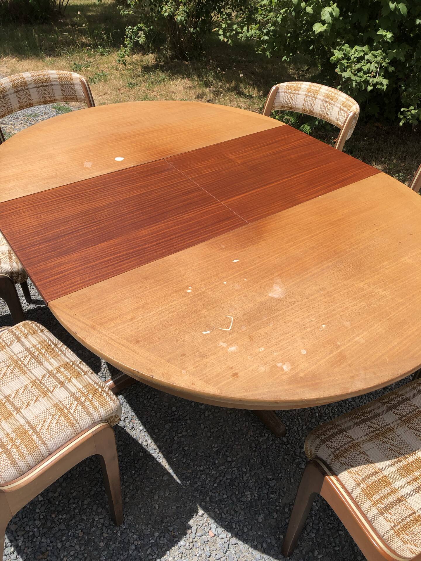 Table et chaises bauman