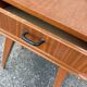 Bedside table with compass feet