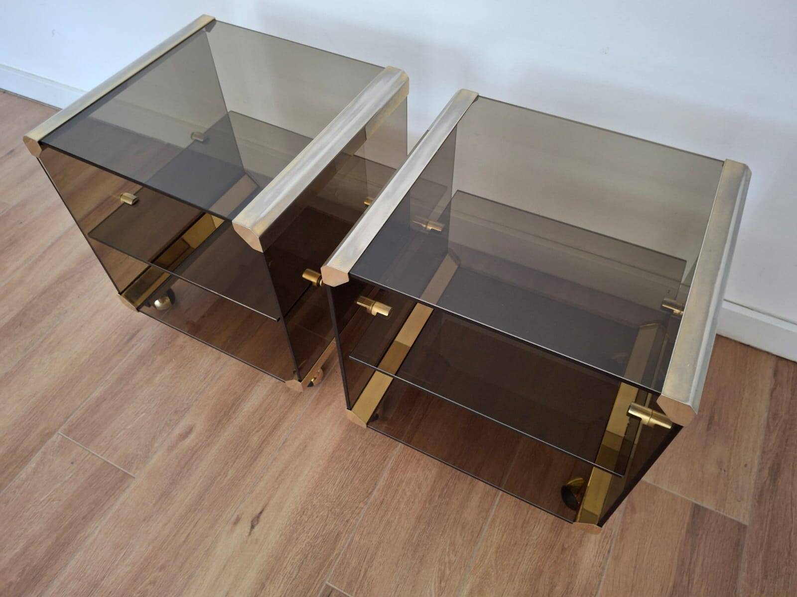 Pair of Italian Coffee Tables, 1970s