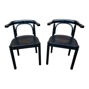 Paire de chaises 80s