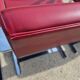 Set 4 - red chrome Brno armchair flat bar- Ludwig Mies vd Rohe bauhaus