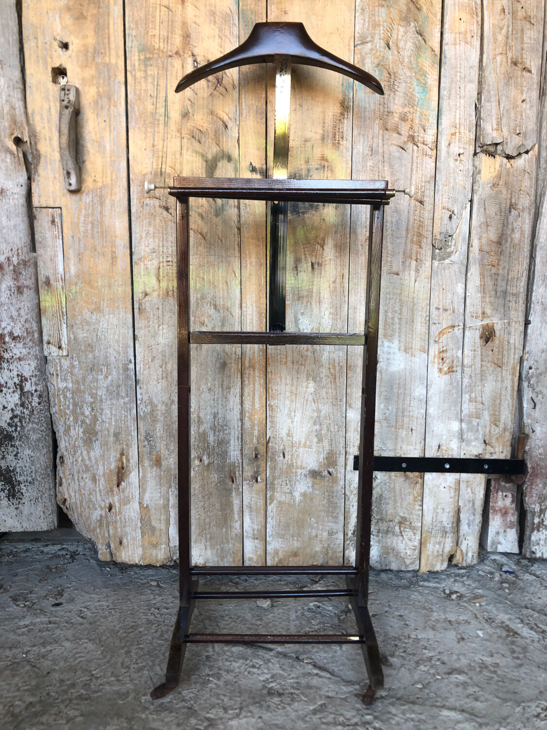 Valet wood made in italy vintage