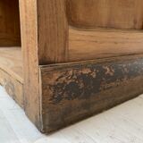 Early 20th century oak trade counter