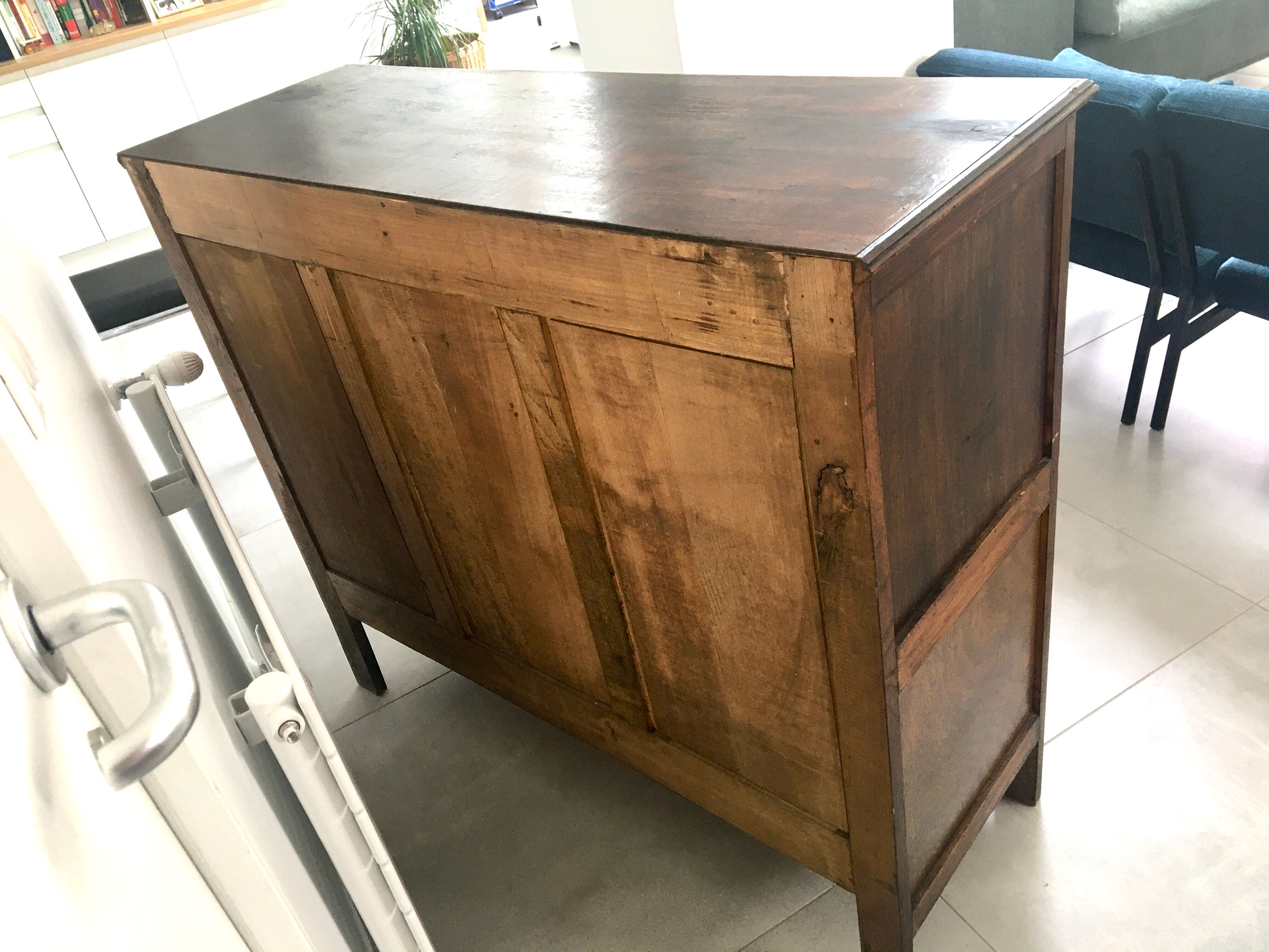 Parisian buffet old solid wood