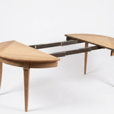 Extendable table in cherry wood