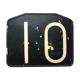 Old bus line plate No. 10