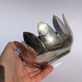 Vintage flower spike lotus candle holder