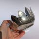 Vintage flower spike lotus candle holder