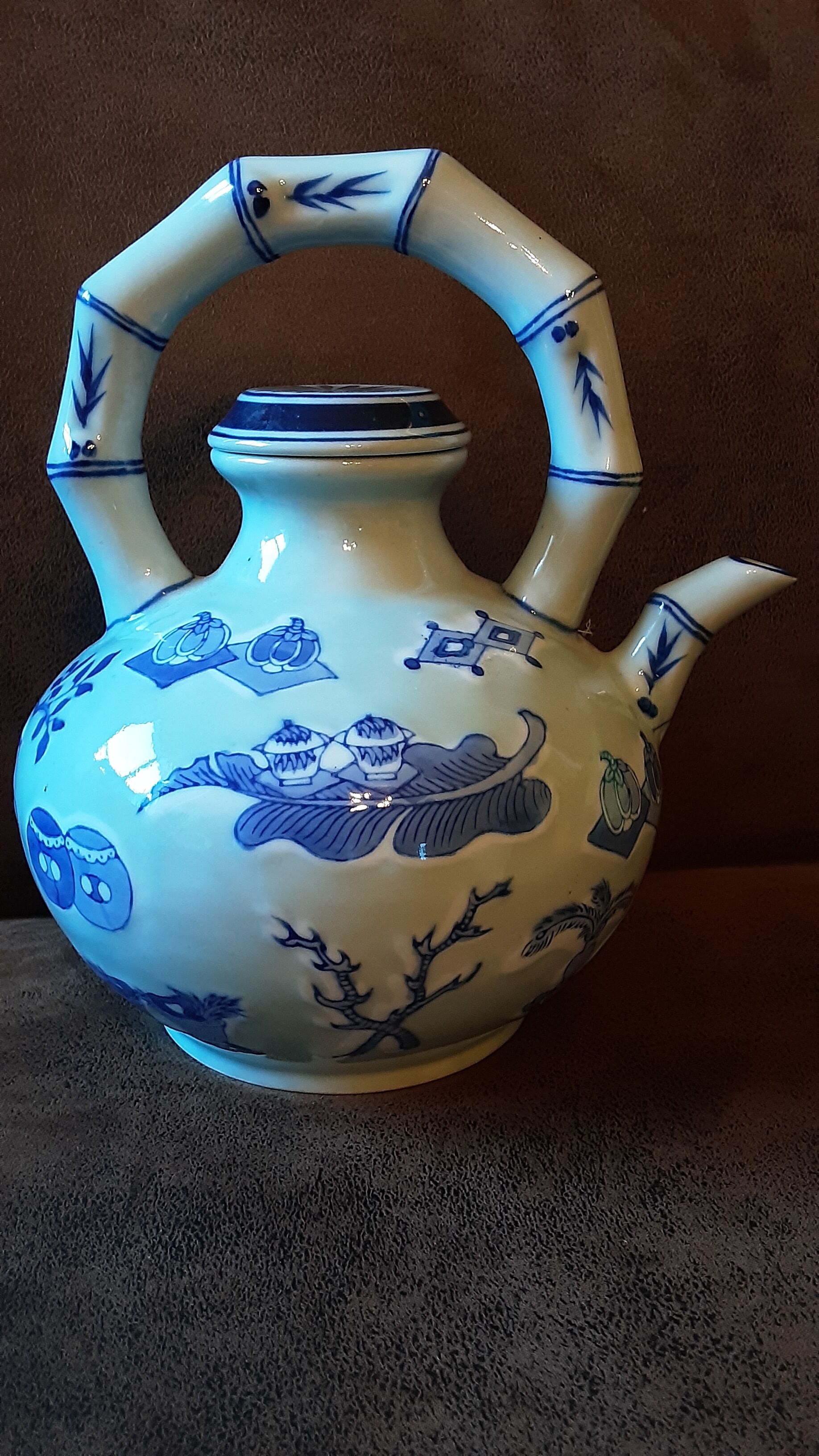Large Asian teapot