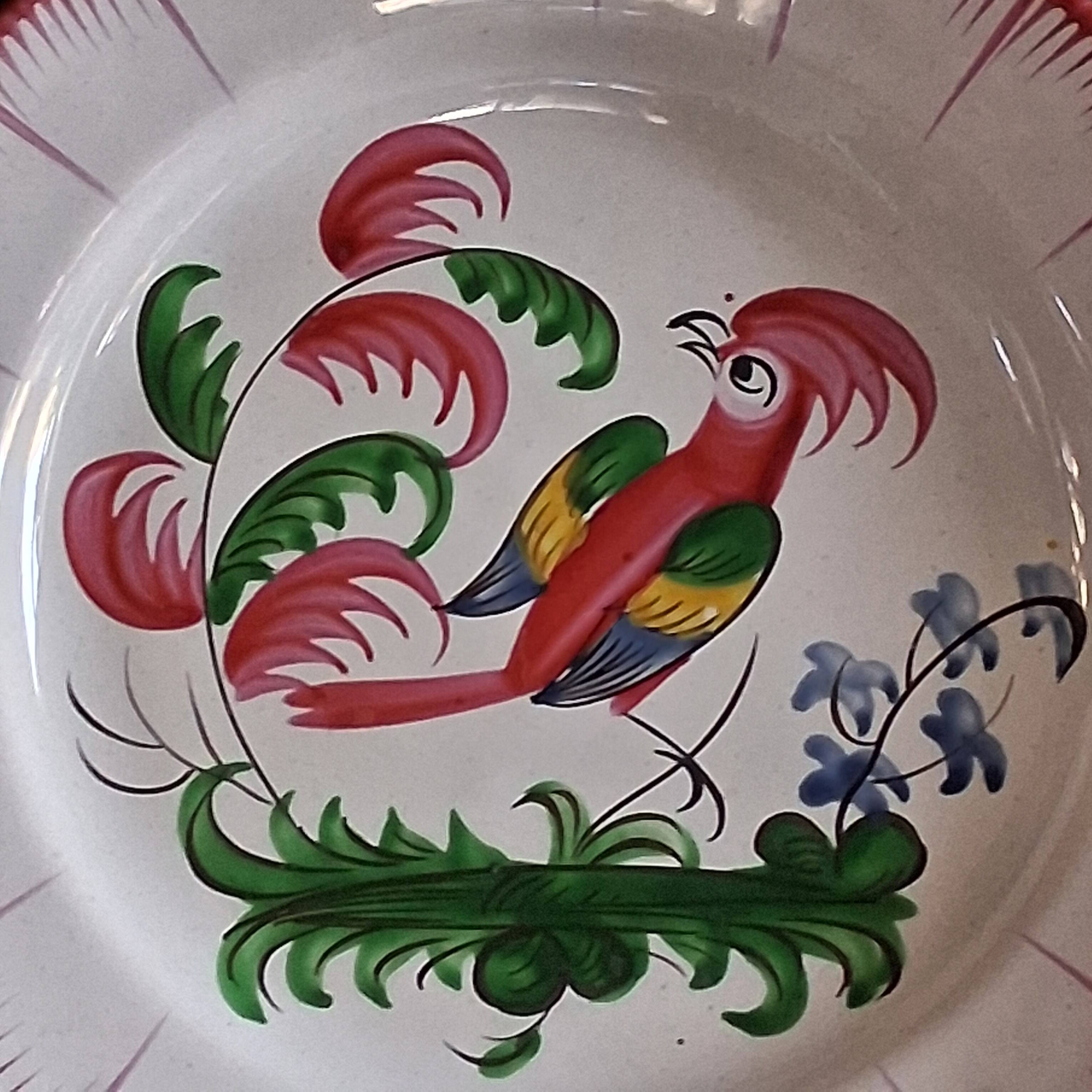 Old earthenware plate from the East / Islettes / St Clément Unmarked in b