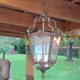 lustre lanterne laiton plafonnier