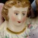 Bénitier mural en biscuit de porcelaine
