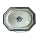 Plat de présentation Faïence polychrome de Rouen XVIII siècle