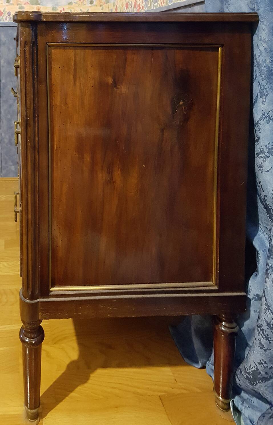 Louis XVI mahogany commode