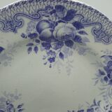 Six Creil Montereau dessert plates