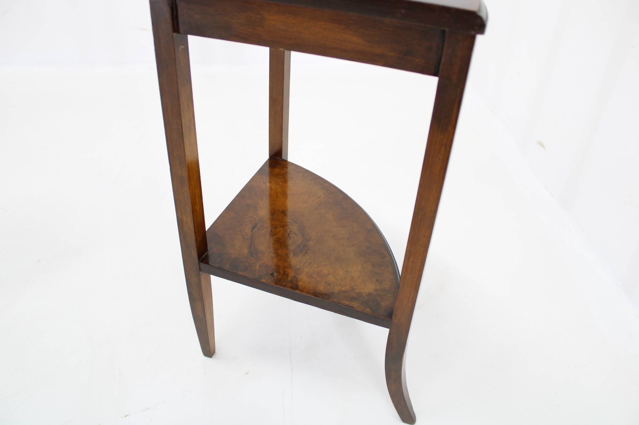 Tables gigognes Art Déco des années 1930 en noyer, Tchécoslovaquie