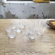 Lot 10 verres striés