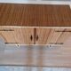 Buffet in rattan and vintage split bamboo