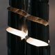 Lampada Da Tavolo Design In Acciaio Cromato A Spirale LAMA Italy Anni